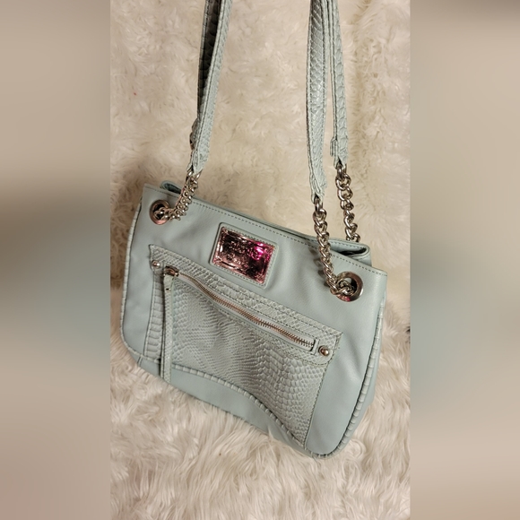 Nicole Miller Faux Snake Skin Bag - Picture 2 of 6